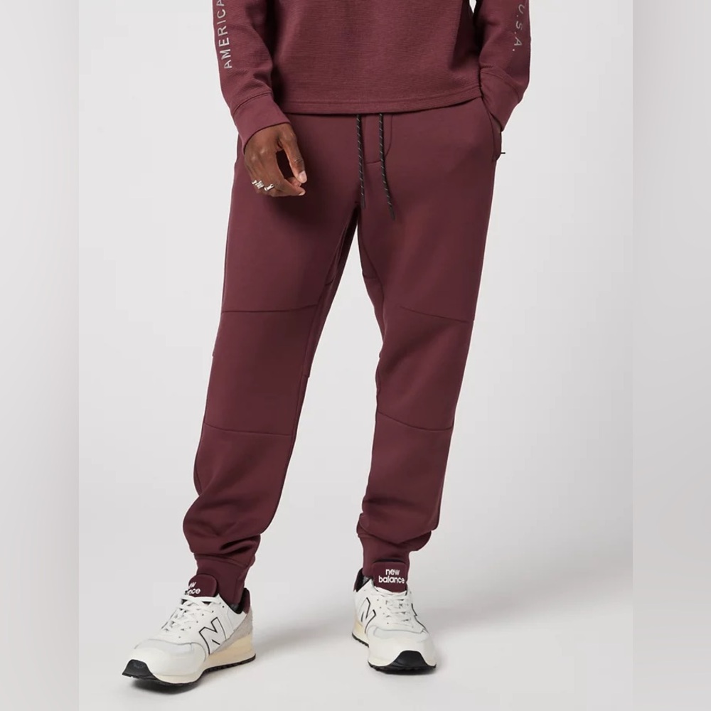 American Eagle Maroon Drawstring Jogger Sweatpants Men’s Small